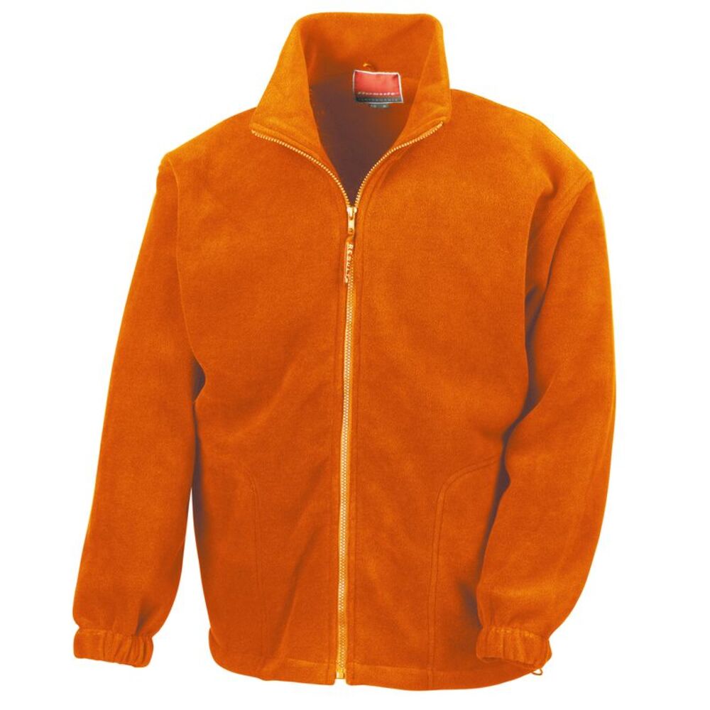 Result Mens Full Zip Casual Winter Warm Active Fleece Anti Pilling Jacket / Oran